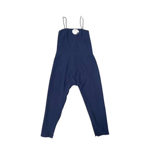 Finders Keepers Crystal Air‎ Jumpsuit Navy Blue Slouchy Size Small NWT NEW $165 - Picture 5 of 15